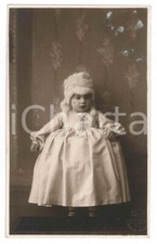 1930 MILANO - CARNEVALE - Bambina in costume da dama con perle  *Foto L. TOLLINI