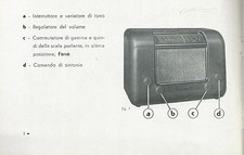 SIARE Mod. 443 A Radio Supereterodina a 5 Valvole - Piacenza Milano Elettronica