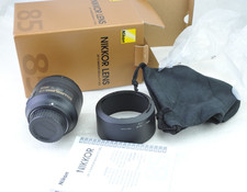Nikon AF-S Nikkor 85 mm f/1.8 G, FX, BUONO