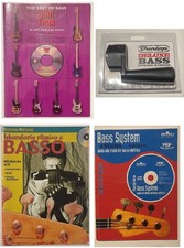 Basso elettrico - Stock Lotto Metodi e libri + Dunlop String Winder.