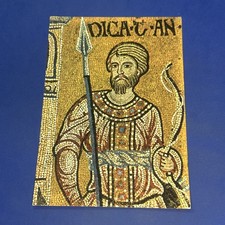 MOSAICI DI MONREALE ESAU PARTICOLARE CARTOLINA - A COLORI