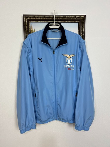 Giacca blu calcio puma lazio - giacca,
