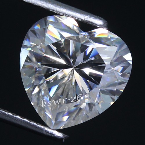 Diamante bianco cuore mm - diamante,