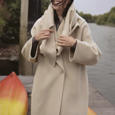 Sciarpa cappotto Zara oversize