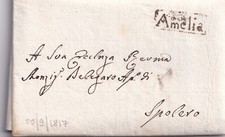 ZZ75-STATO PONTIFICIO-UMBRIA-PREF. AMELIA X SPOLETO