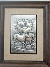 Quadro con bassorilievo su