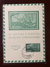 ITALIA 1948 FDC  -