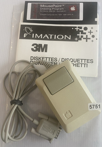 Vintage apple mouse m0100 - mouse,