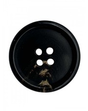 Bottone in corno naturale 4 fori – Ø 2 Cm Lineato 32 11328-32-2