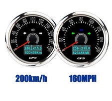 85MM GPS Tachimetro 0-160MPH