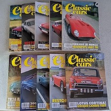 10x Vintage 1990 Classic Car