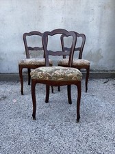 3 Sedie Luigi Filippo