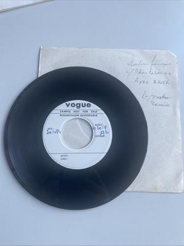 Rare test pressing axel bauer - test,