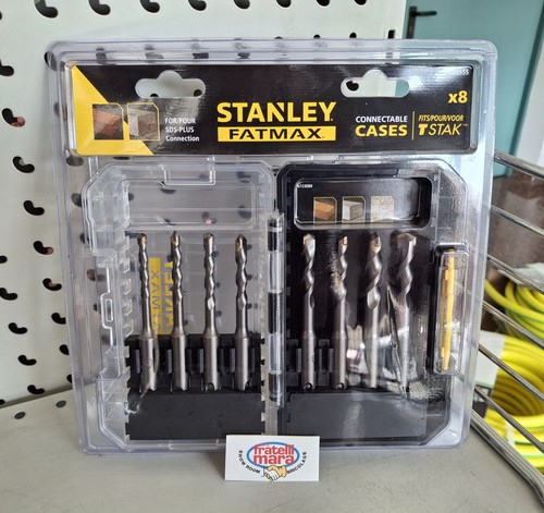 Stanley set punte sds plus - set,