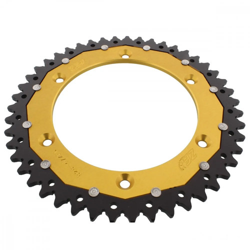 Pignone alluminio oro - , denti