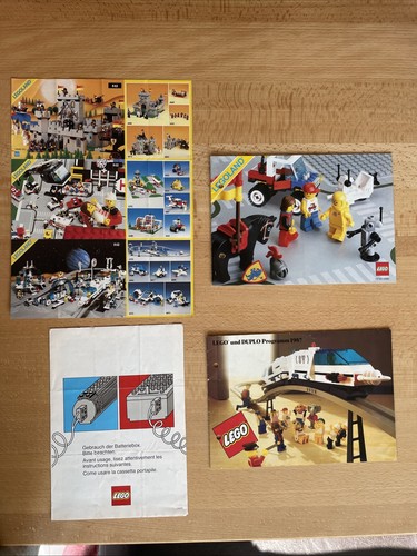 Lego brochure 1987 raro - lego,