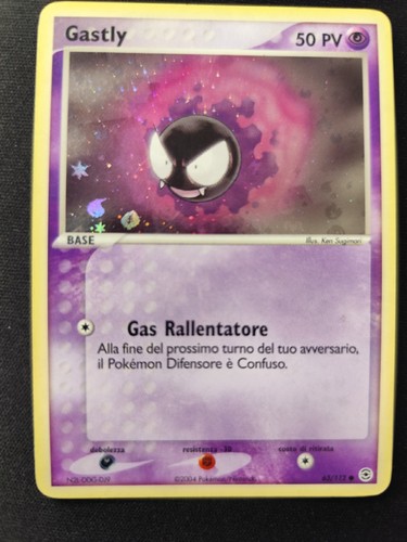 Carta pokémon psa bgs gastly - psa,