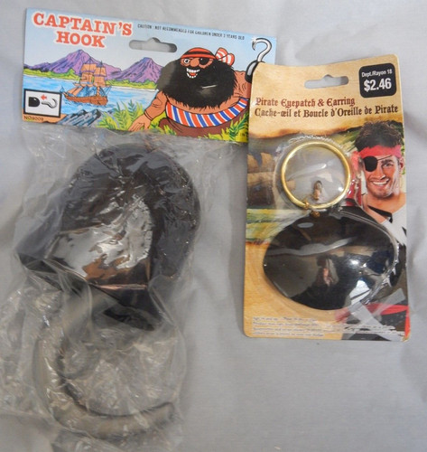 Costume toppa occhio pirata - costume, di