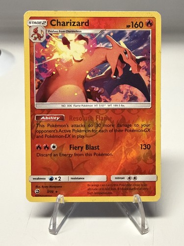 Pokemon sole luna charizard - e,