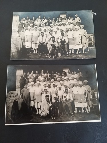 Coppia cartoline postale prima - coppia,