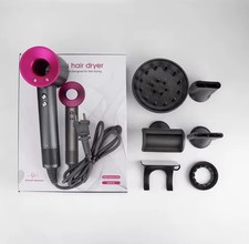 phon per capelli professionale asciugacapelli con 5 accessori motore ac 1800 w