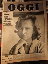Rivista Oggi 1959 N.40 Brigitte Bardot Sofia Loren  Vintage 
