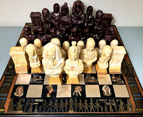 Set scacchi antico - set,