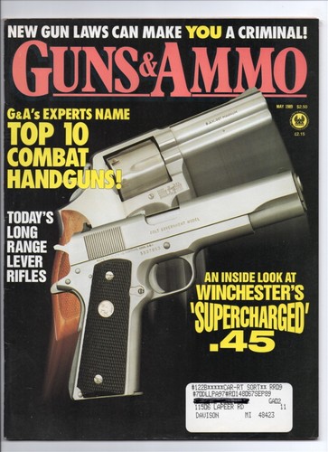 Guns ammo may 1989 - &,