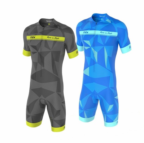 Fdx tuta ciclismo - tuta, classica