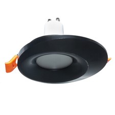 Faretto nero lampada LED 8W