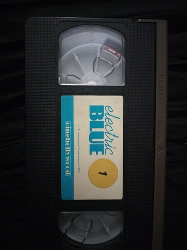 Electric blue vhs - electric,