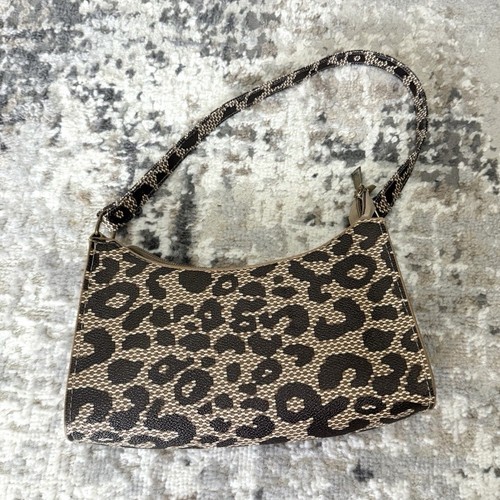 Borsa baguette animalier