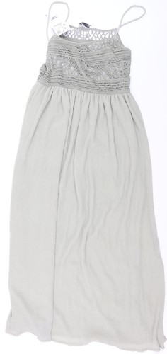 Maxi abito donna grigio