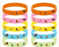 Set braccialetti silicone - braccialetti, re