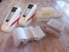 Lego® TRENO Frontali di RC Ferrovia 7897 e Parti 45410-45411-87926