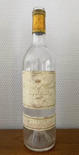 Bouteille vide château - vide,