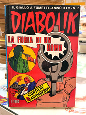 DIABOLIK anno XXX nr. 7 ottimo con ADESIVI*