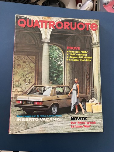 Rivista quattroruote luglio - rivista,