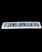 Insegna Tabella Smaltata