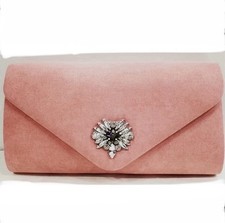 Pochette rosa cerimonia da