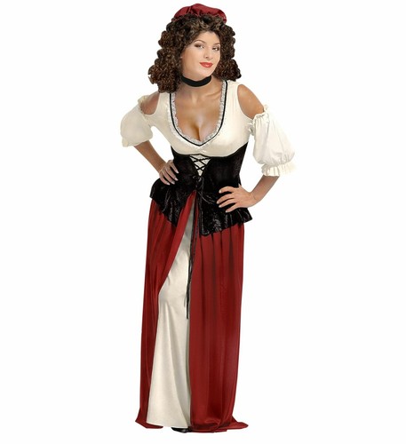 Costume locandiera epoca - locandiera, d'epoca