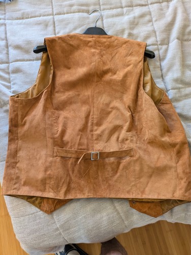 Gilet pelle uomo - in,