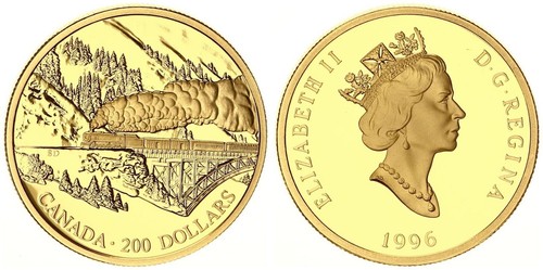 Canada 200 dollari oro - 200,