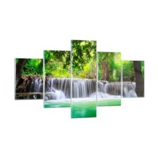 Quadro su Vetro 125x70cm Acqua