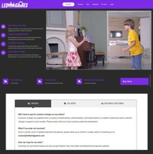 Sito e-commerce gioco famiglia