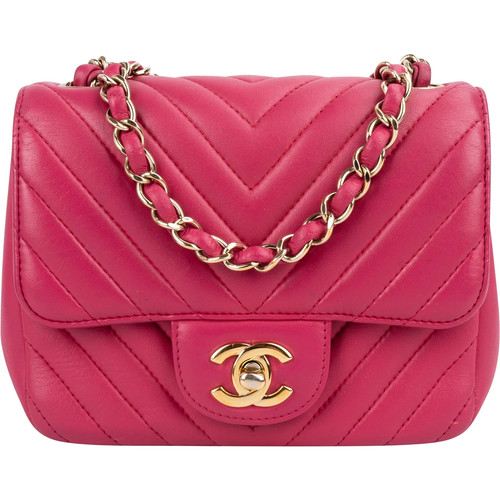 Borsa chanel chevron - chevron, lambskin