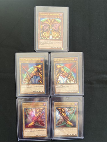 Set completo exodia - yu-gi-oh!,