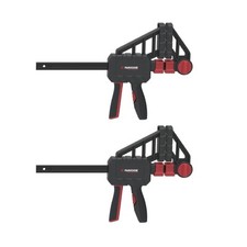 Morsetti PARKSIDE a Una Mano 120kg Set 2 pz Sporgenza 100mm Apertura 915mm