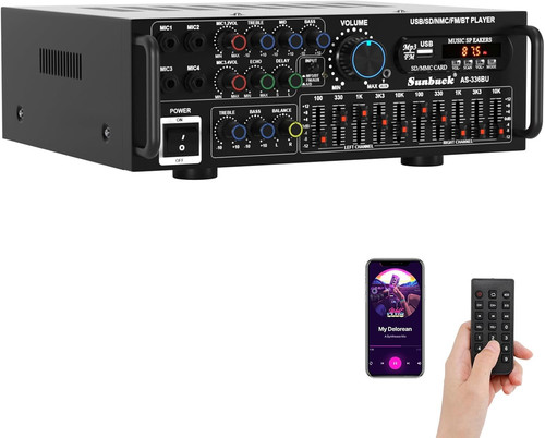 2000w stereo audio amplifier - 2000w,