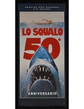 locandina LO SQUALO jaws robert shaw scheider dreyfuss steven spielberg B385